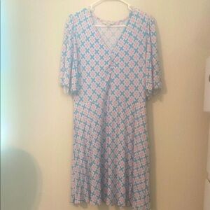 Boden Jersey V neck dress